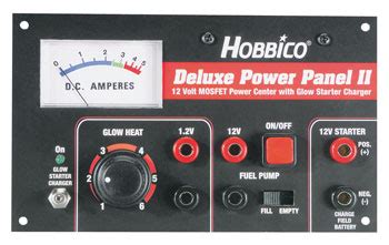 fuel pump electric for rc flight box|Hobbico Deluxe Power Panel II .